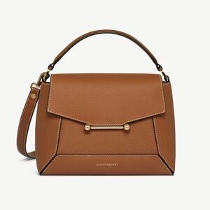 Strathberry Mosaic Bag - Tan with Vanilla Stich